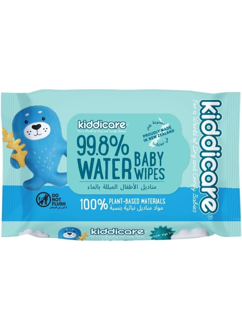 Kiddicare 99.8% Water Based Baby Wipes 24 Wipes - Image 1